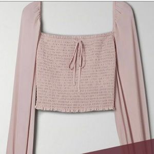 Aritzia Saga Blouse - Camille Color SIZE M